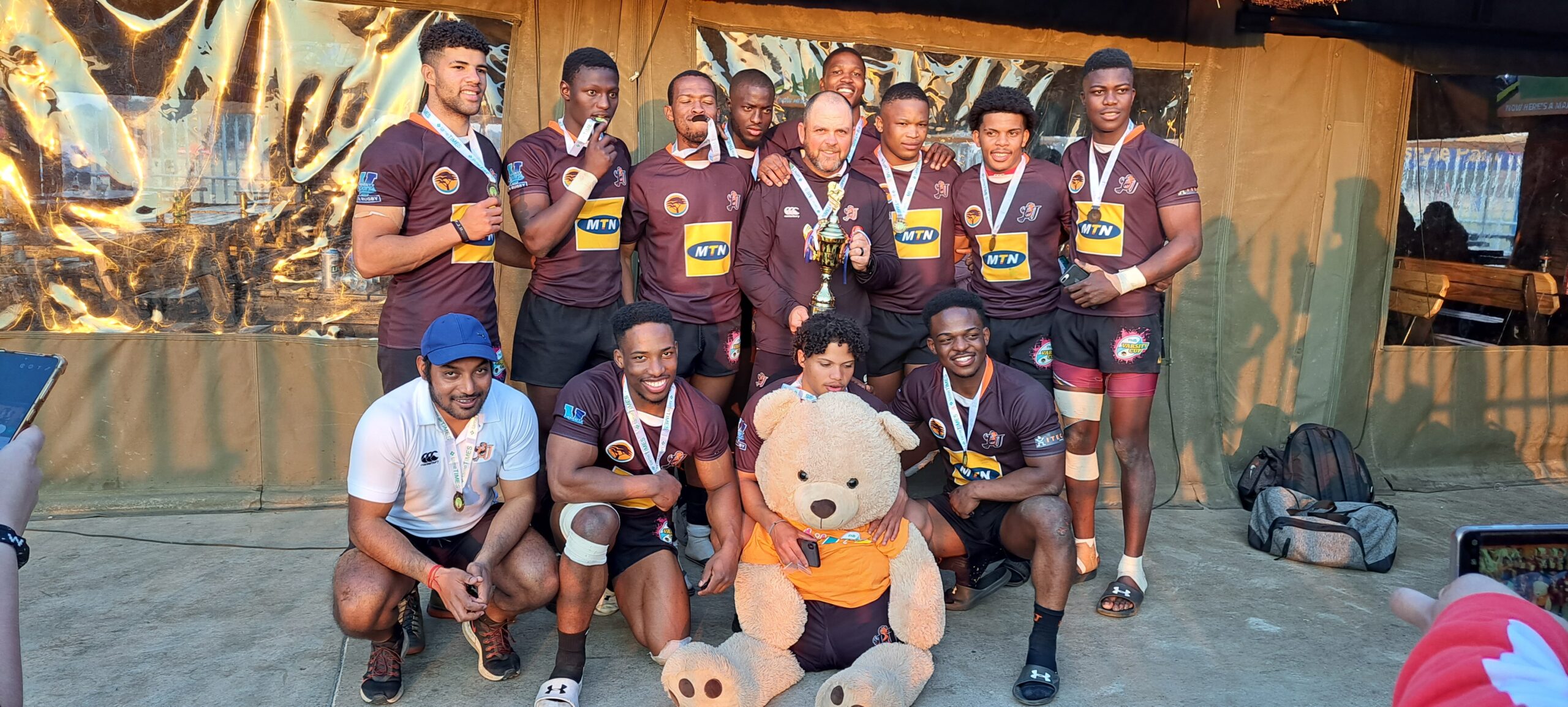 University of Johannesburg (UJ) - Sevens (7's) Rugby Champions (Category-Junior and Senior Men)